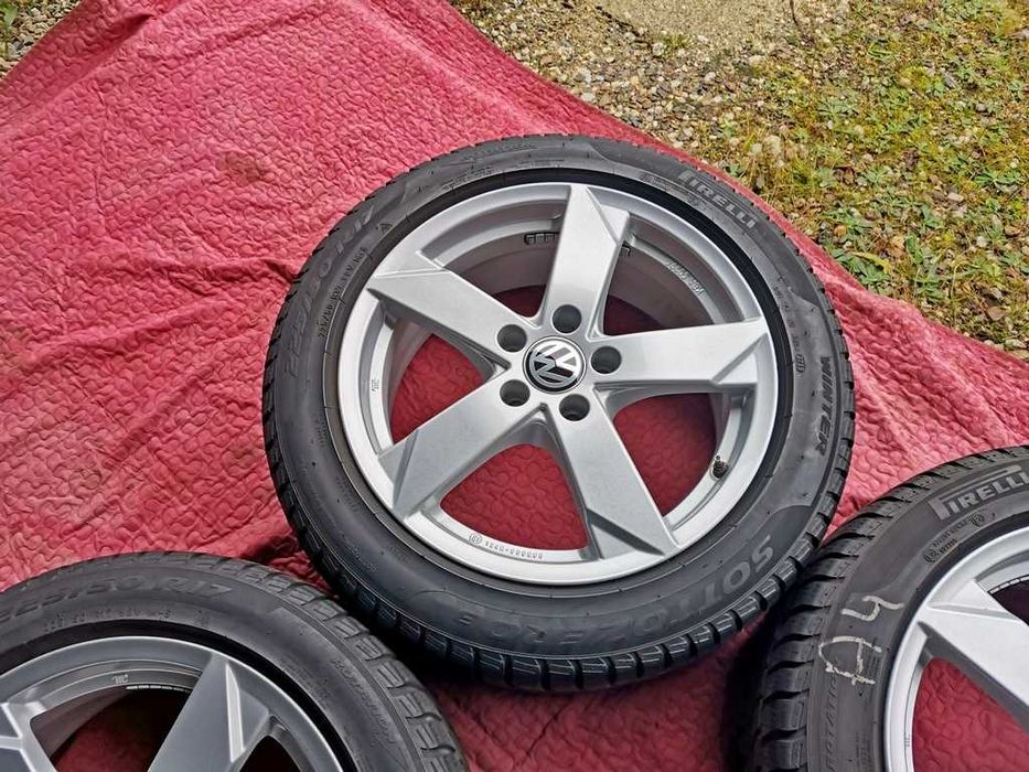KOŁA zima 17' VW SHARAN PASSAT TOURAN T-ROC - 5x112 - 225/50/17