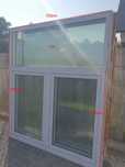OKNO, OKNA PCV 202x172cm- 7 sztuk