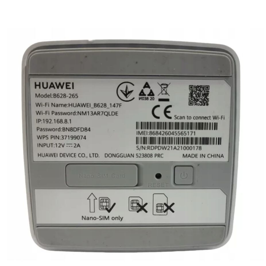 ROUTER HUAWEI CPE PRO 2 (B628-265) / KOMPLET Huawei 4G CPE Pro 2 B628