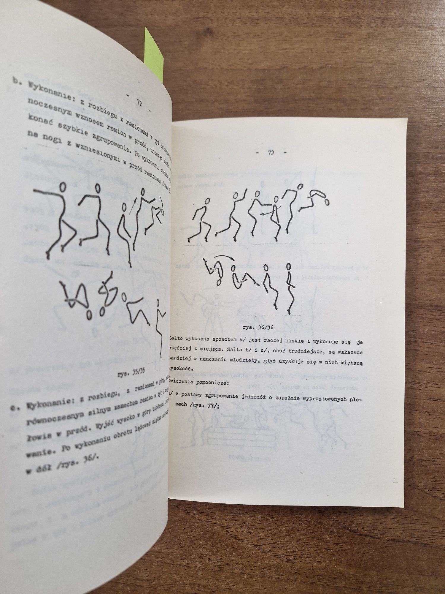 A2315. "Akrobatyka skrypt dla studentów uczelni WF"Tadeusz Mieczkowski