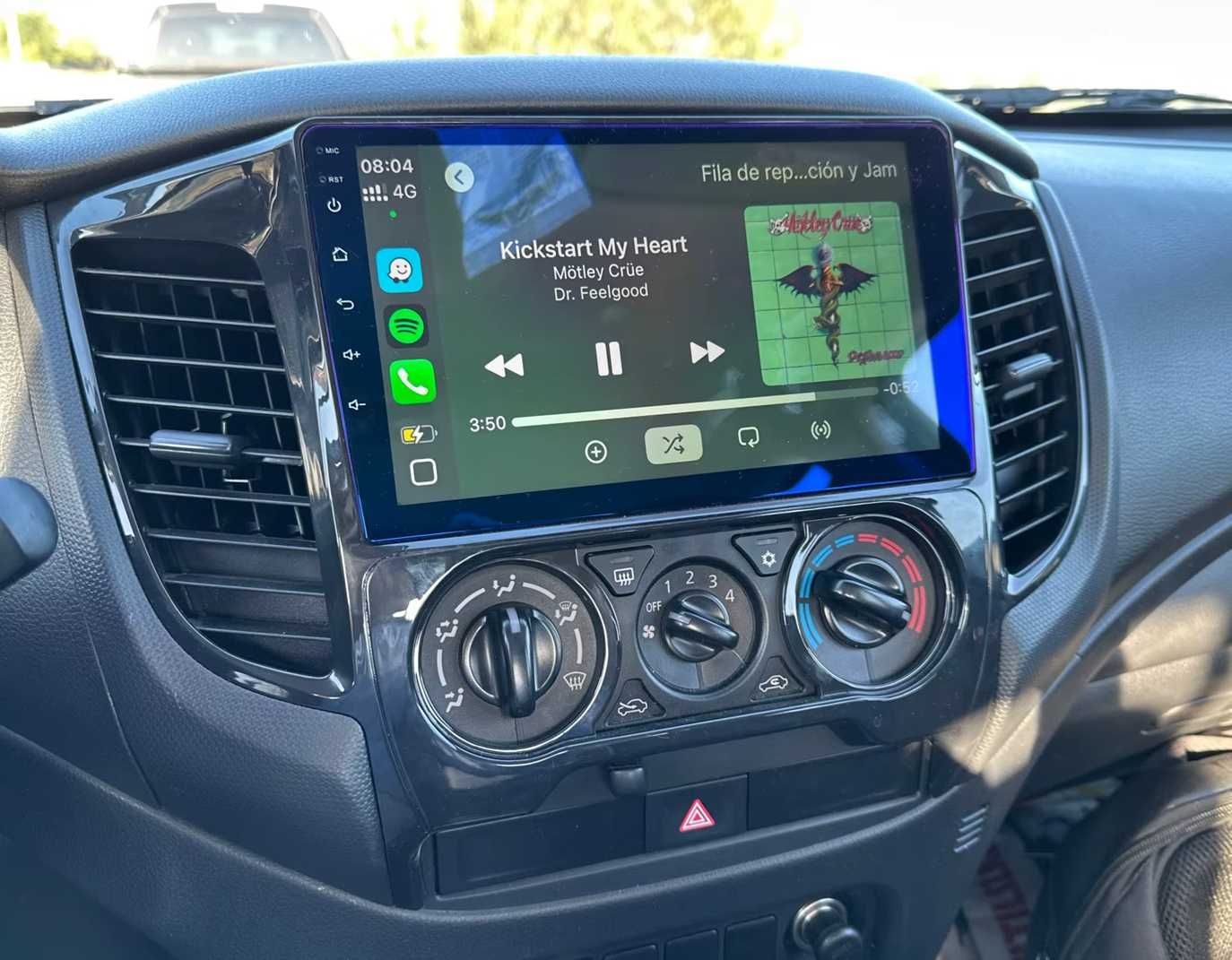 Rádio 2DIN 9" • Mitsubishi L200 • (2015 a 2023) • Android [4+32GB]