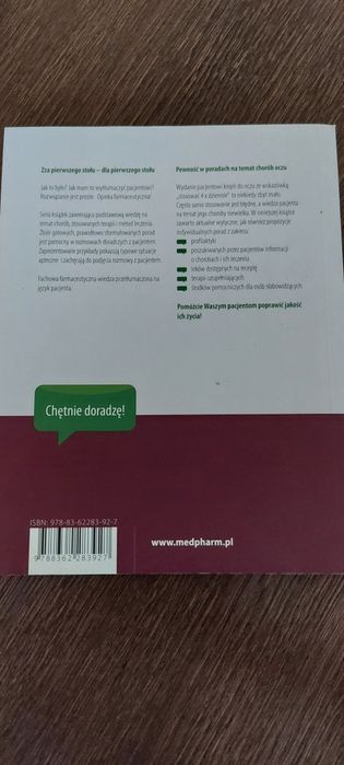 Choroby oczu. Opieka farmaceutyczna. Katharina Binnewies-Stülcken