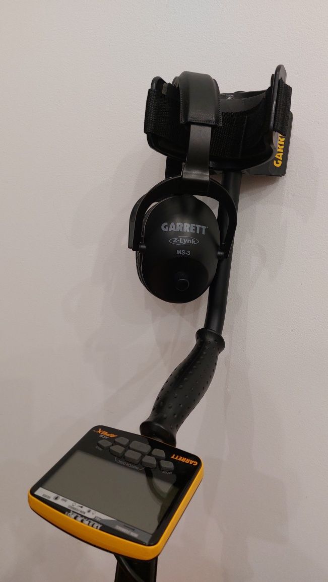 Wykrywacz metali Garrett ACE Apex + słuchawki bezprzewodowe MS-3