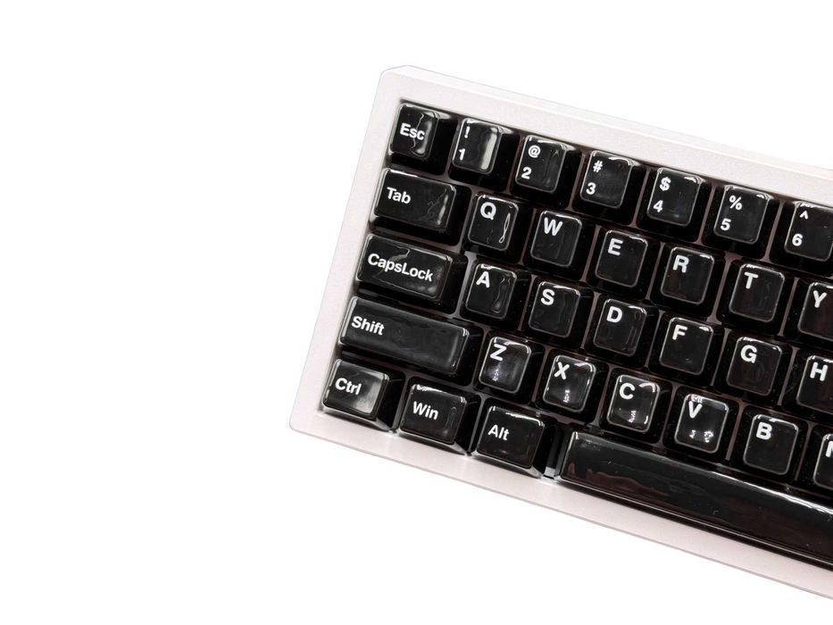 Кейкапи для механічних клавіатур Black/White (A+B+C)