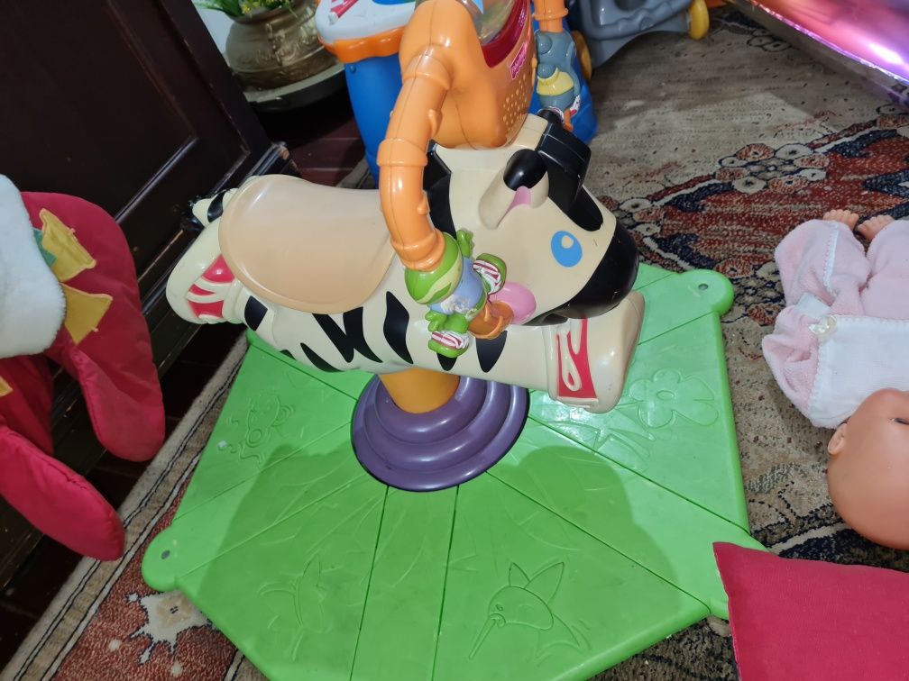 Fisher Price Zebra Ginástica e Brincadeira