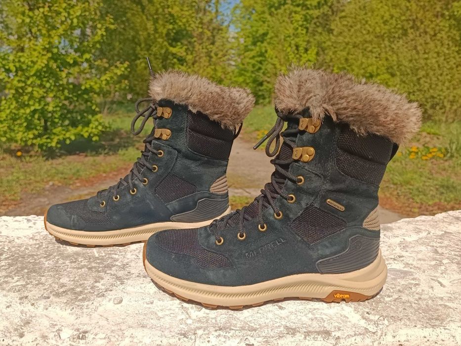 Жіночі утепленні черевики, чоботи Merrell Ontario Tall PLR WP