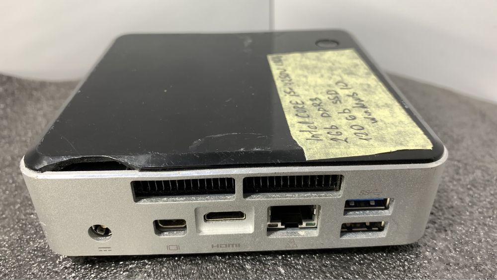 Мини ПК Hеттоп INTEL NUC Core i5 4250U 4х2.6GHz 4Gb DDR3 120Gb SSD бу