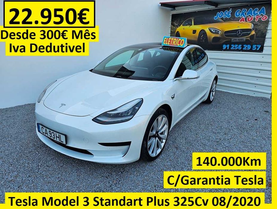 Tesla Model 3 Standart Plus 325Cv 140.000Km C/Iva 08/2020