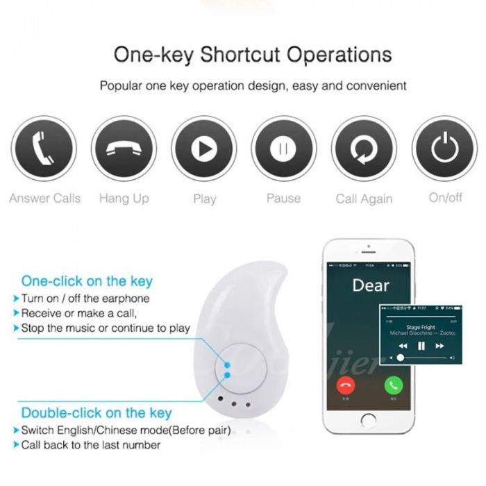 Auricular Bluetooth Novo