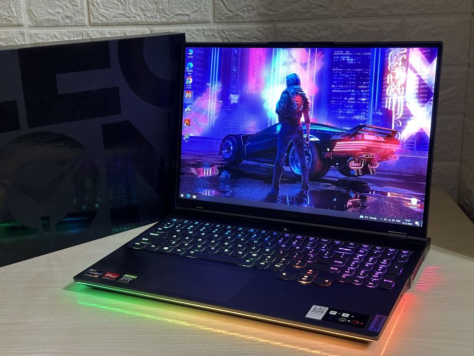 64 ОЗУ! 2К 165Гц! RTX 3070 12gb! Lenovo Legion 16, Ryzen 7 5800H