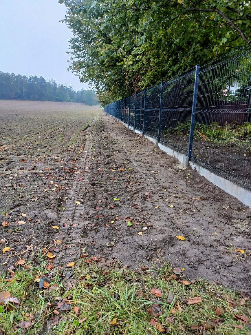 Koparka, Minikoparka, wiercenie, wyrywanie,wiercenie,montaż ogrodzeń