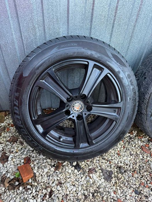 Alufelgi koła zimowe 16cali Audi, VW, Seat 5x112 opony zimowe z 2023r.