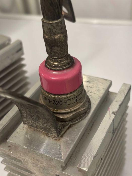 Силові діоди ВК2-200, Д161-320, КУ202И з радіаторами