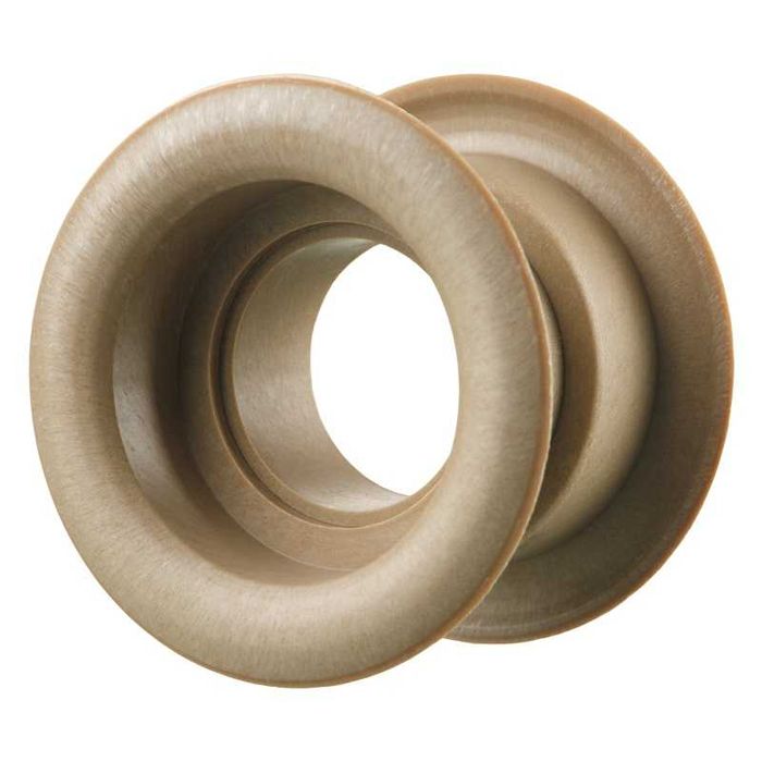 Решітка вентиляційна ДВ 52/3 БВ коліру дуб, кругла