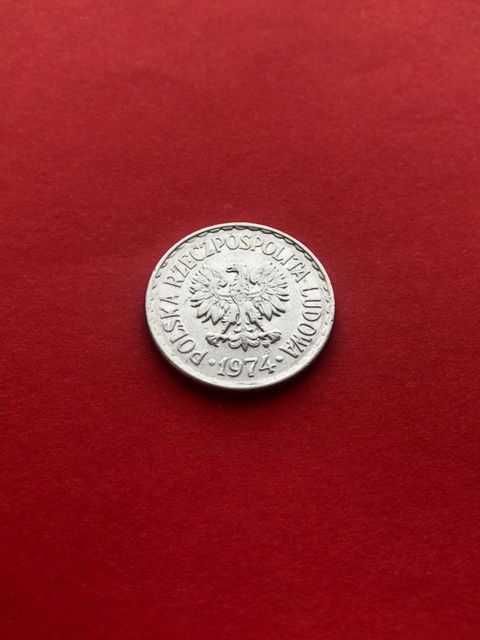 1 złoty . PRL - rok 1974 . Stan I .