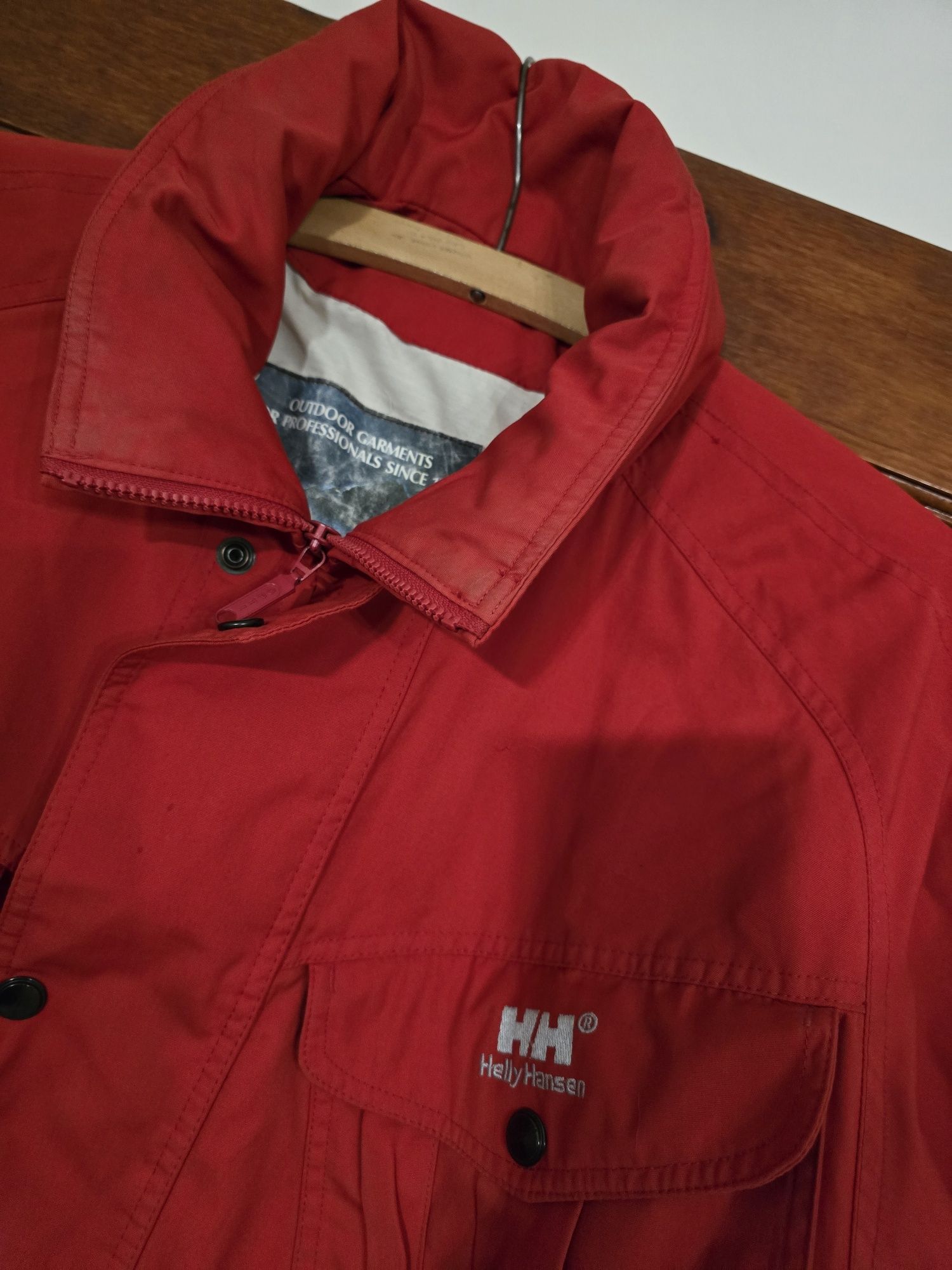 Helly Hansen duża kurtka unisex czerwona M L