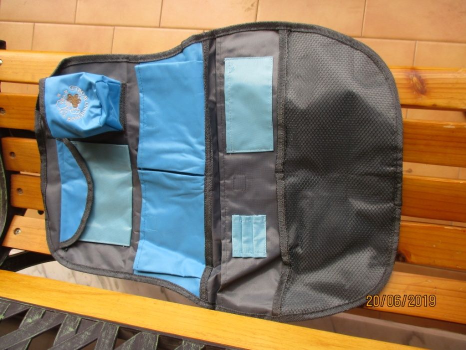Organizador de viagem para o carro novo nunca usado