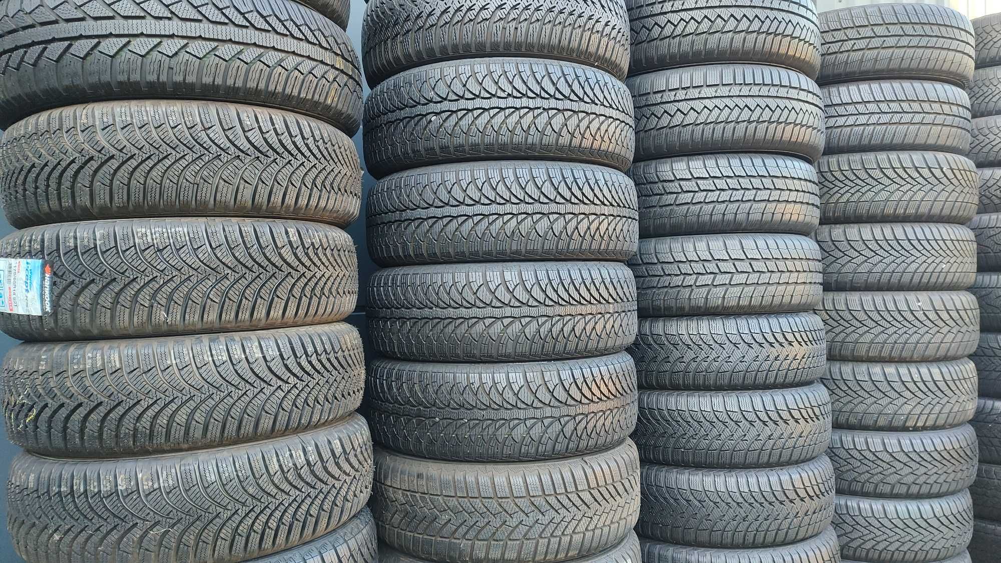 Opony Zimowe 195/65/15 Continental Bridgestone Pirelli Fulda 5-7,5mm