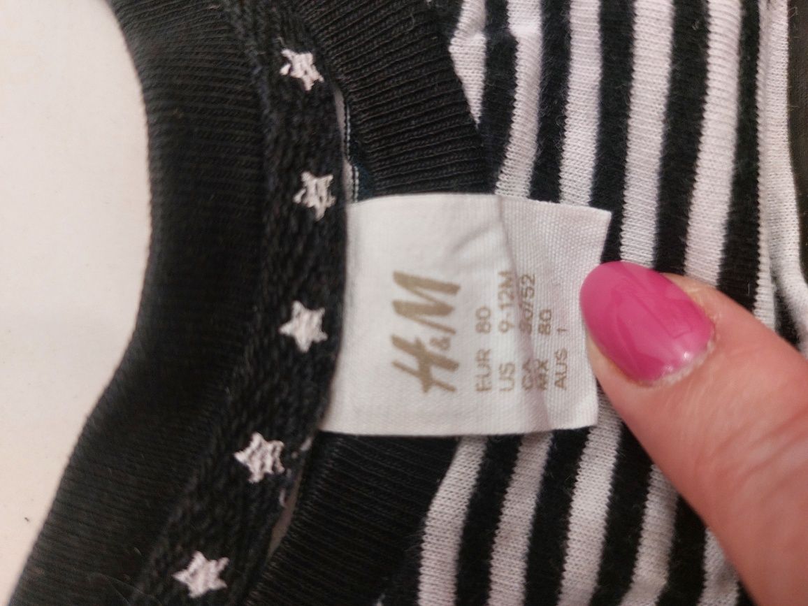 Bluzka w paski 80 H&M
