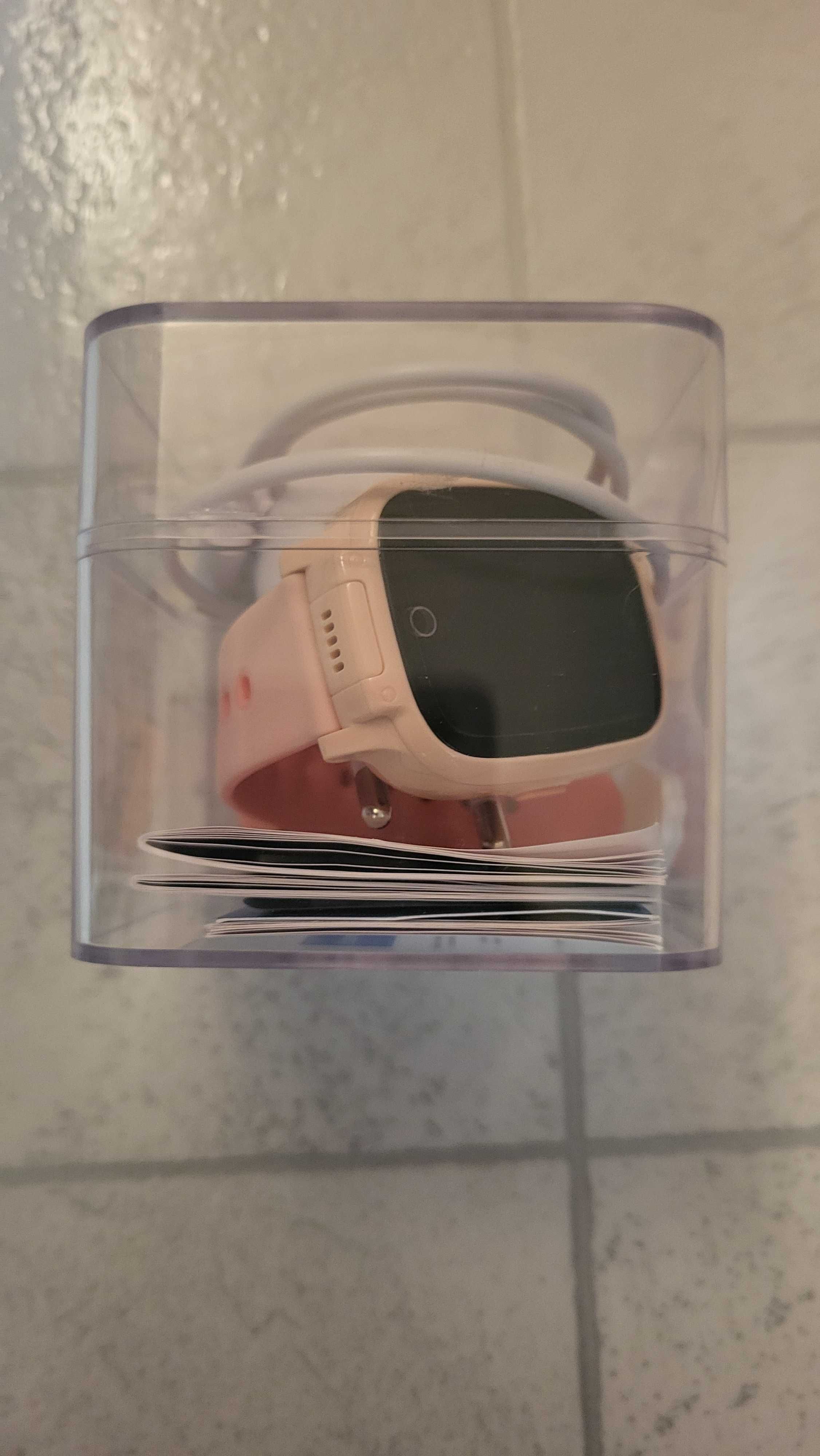 Zegarek Smartwatch Garett Kids Twin 4G Różowy