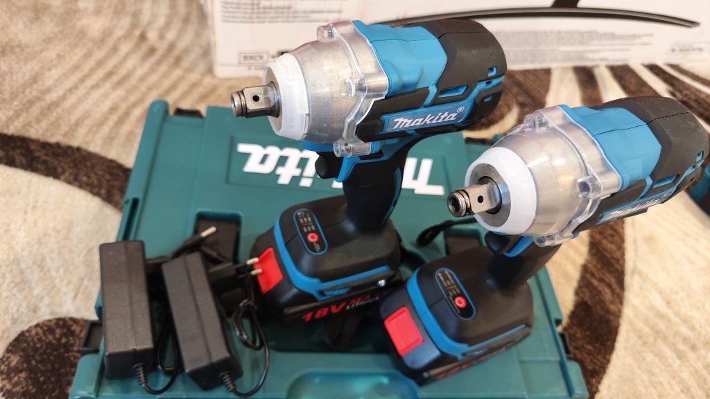 Гайковерт аккумуляторный безщеточный Makita DTW 285 (24V/2A) Імпакт