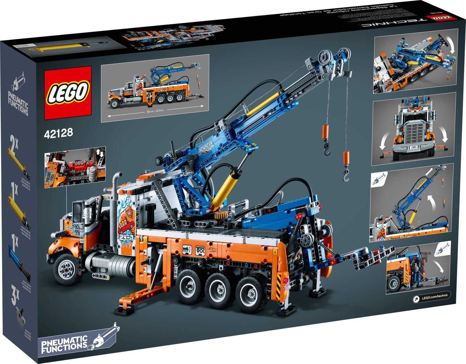 LEGO 42128 Technic - Ciężki samochód pomocy drogowej