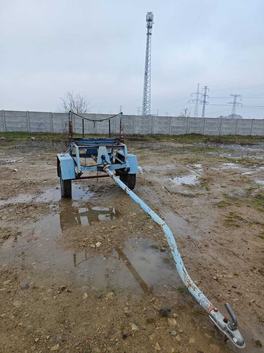 Przyczepa dłużycowa dłużyca EIGENBAU DMC 680 kg stali drutu słupów A/2