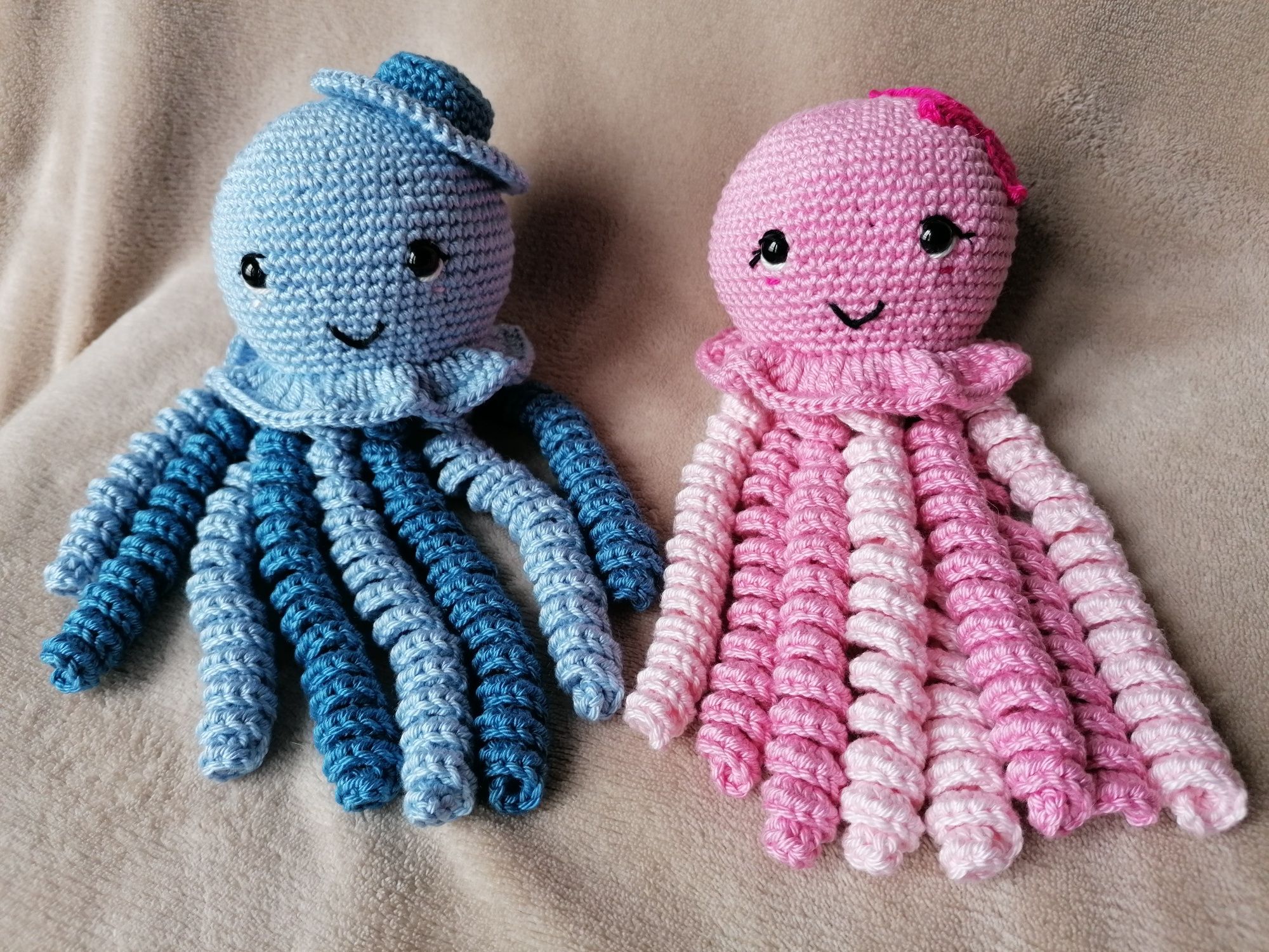 Polvo em Crochet (amigurumi)