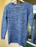 Niebieski sweter 38 M 40 L