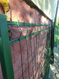 brama 2d panel brama ogrodzeniowa panel zielona furtka 90cm