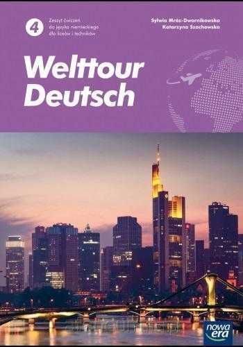 {NOWE} Welttour Deutsch 4 Ćwiczenia Nowa Era
