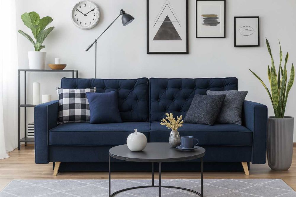 Wersalka sofa kanapa z funkcją spania i pojemnik