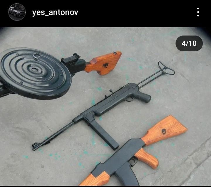Макет Автомата Калашникова