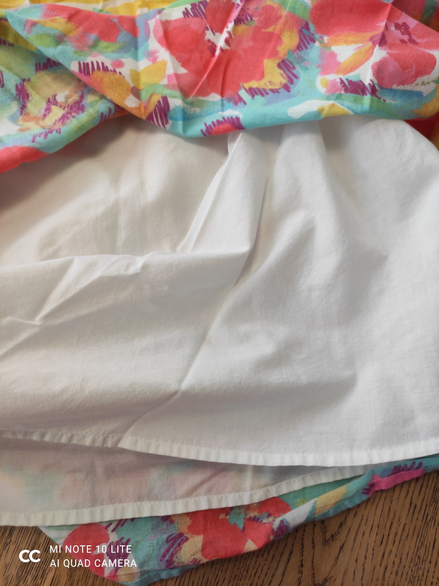 Spódnica i bluzka, letni zestaw r. M