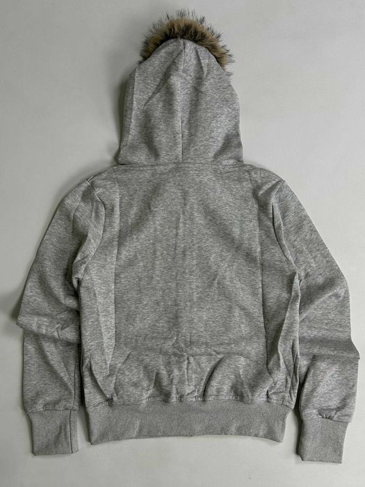 Худі Аляска куртка zip up hoodie сіра зипка бомбер кофта худи зіп L S