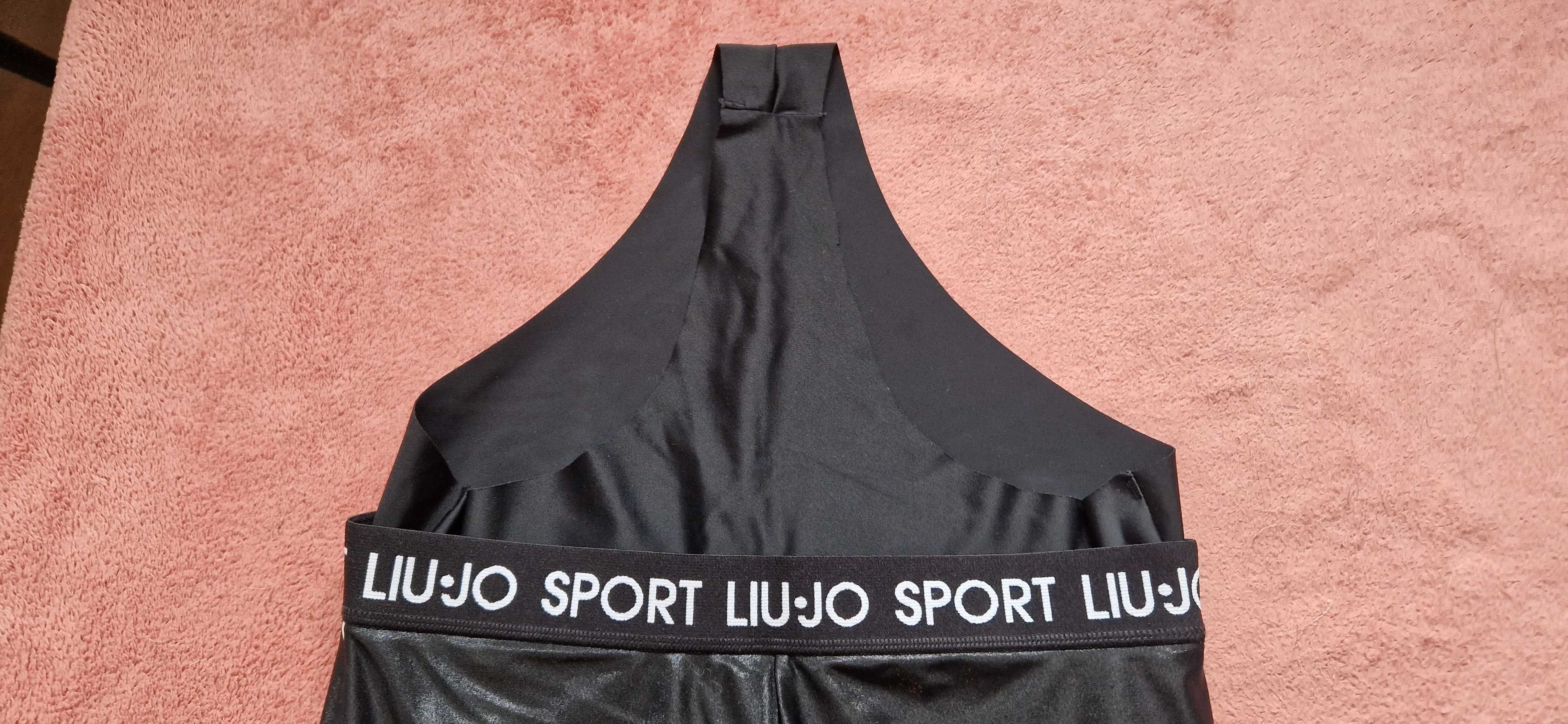 Legginsy czarne Liu Jo rozm. S stan bdb