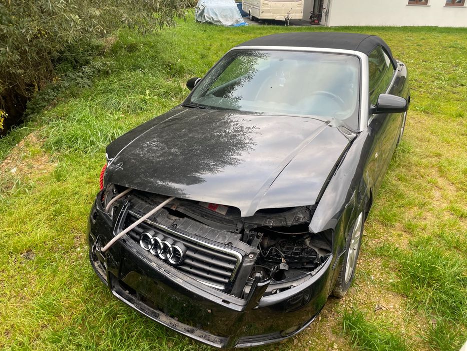 AUDI A4 B6 CABRIO uszkodzone 1.8T quattro