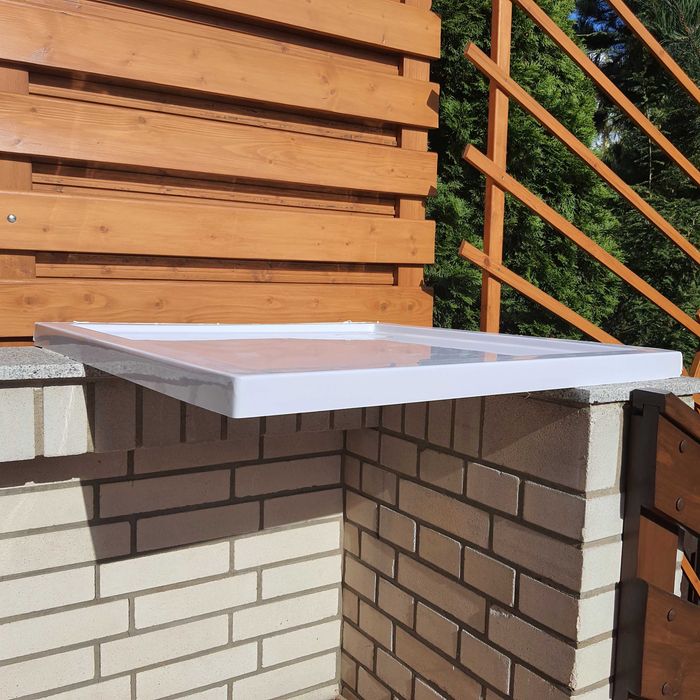 Brodzik kwadrat 80x80x4 do prysznica