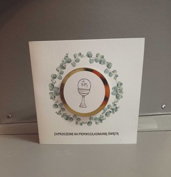 Zaproszenia ślubne, na chrzest, na komunię oraz wiele innych