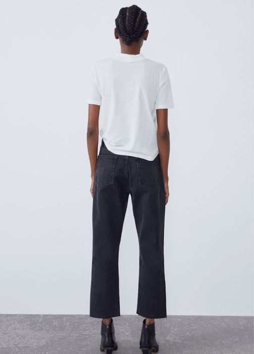Джинси Zara 36 regular fit вільного прямого крою