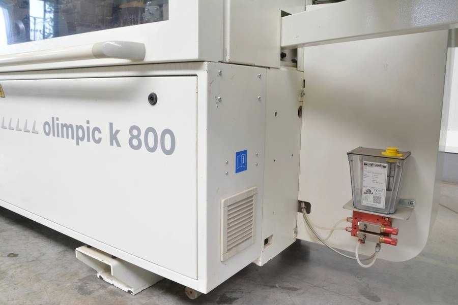 Okleiniarka SCM K800 - frezowanie wstępne