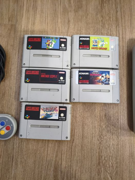 Super nitendo e jogos