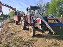 Massey Ferguson 590 z ładowaczem czołowym