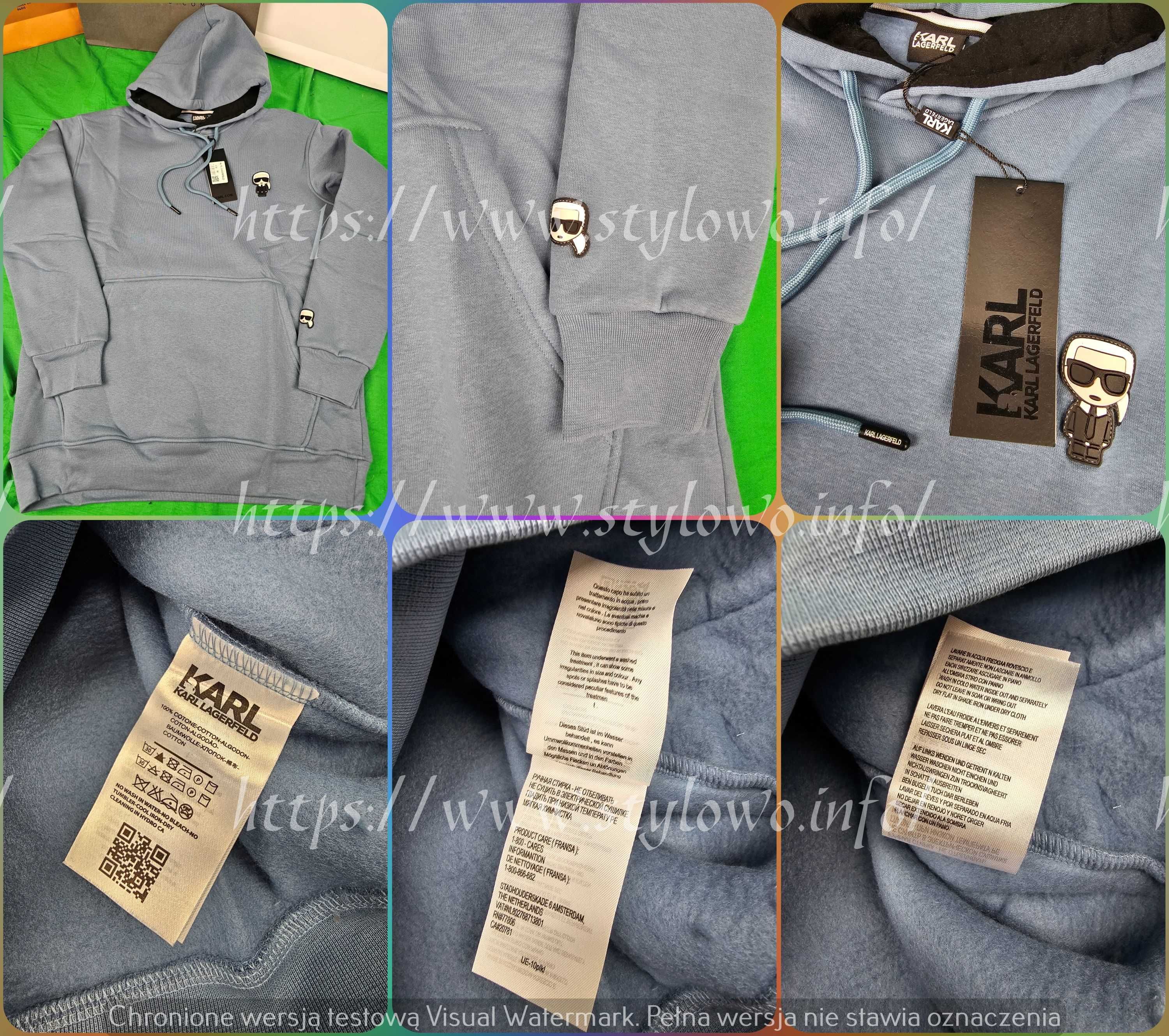 Bluza z kapturem męska Ralph Lauren Karl Lagerfeld kolory różne