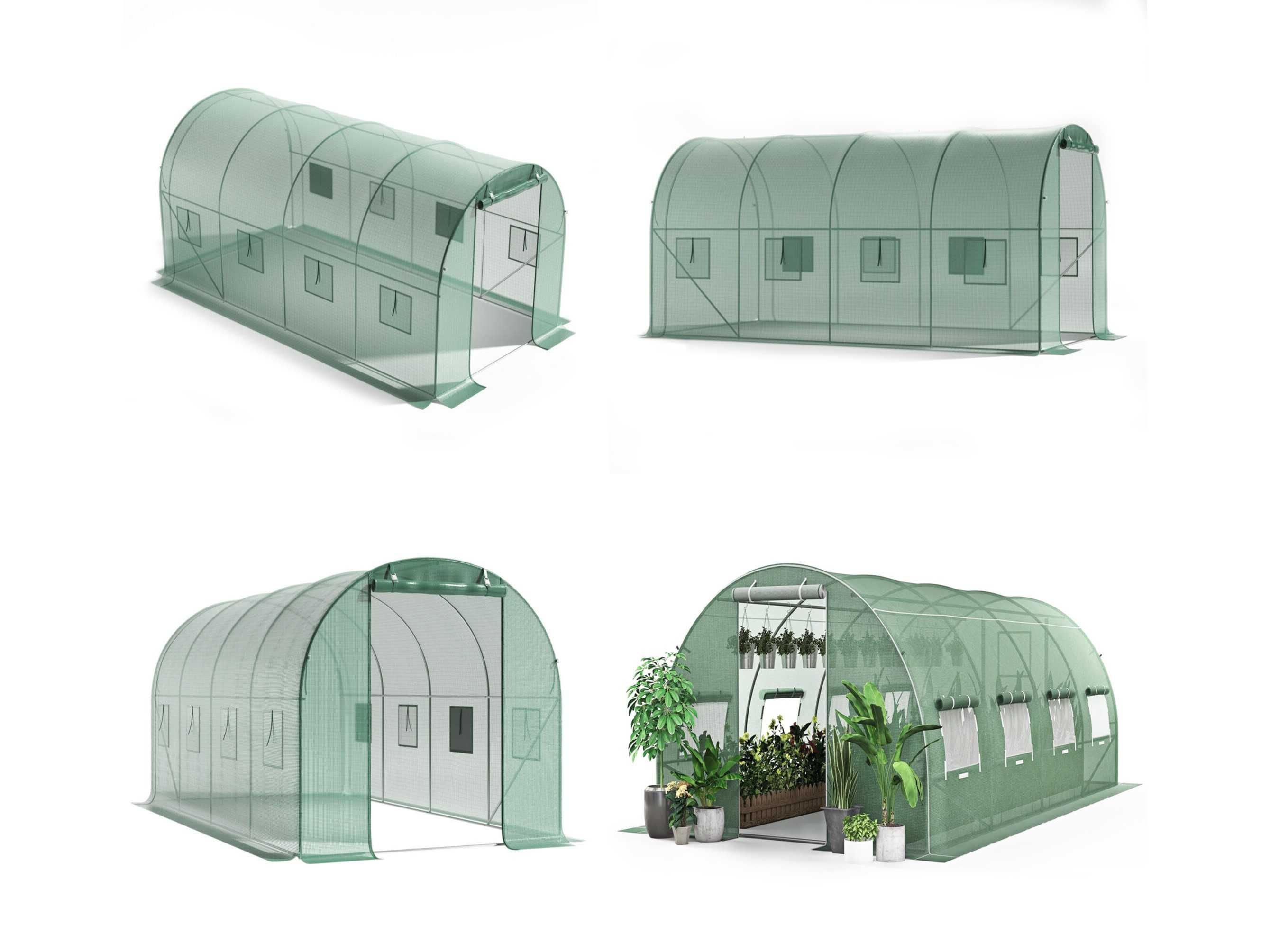 Szklarnia tunel ogrodowy foliowy #GREEN HOUSE 4.5x2x2M