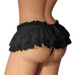 Męskie Stringi z Koronki dla SISSY Crossdresser Drag Queen - XL