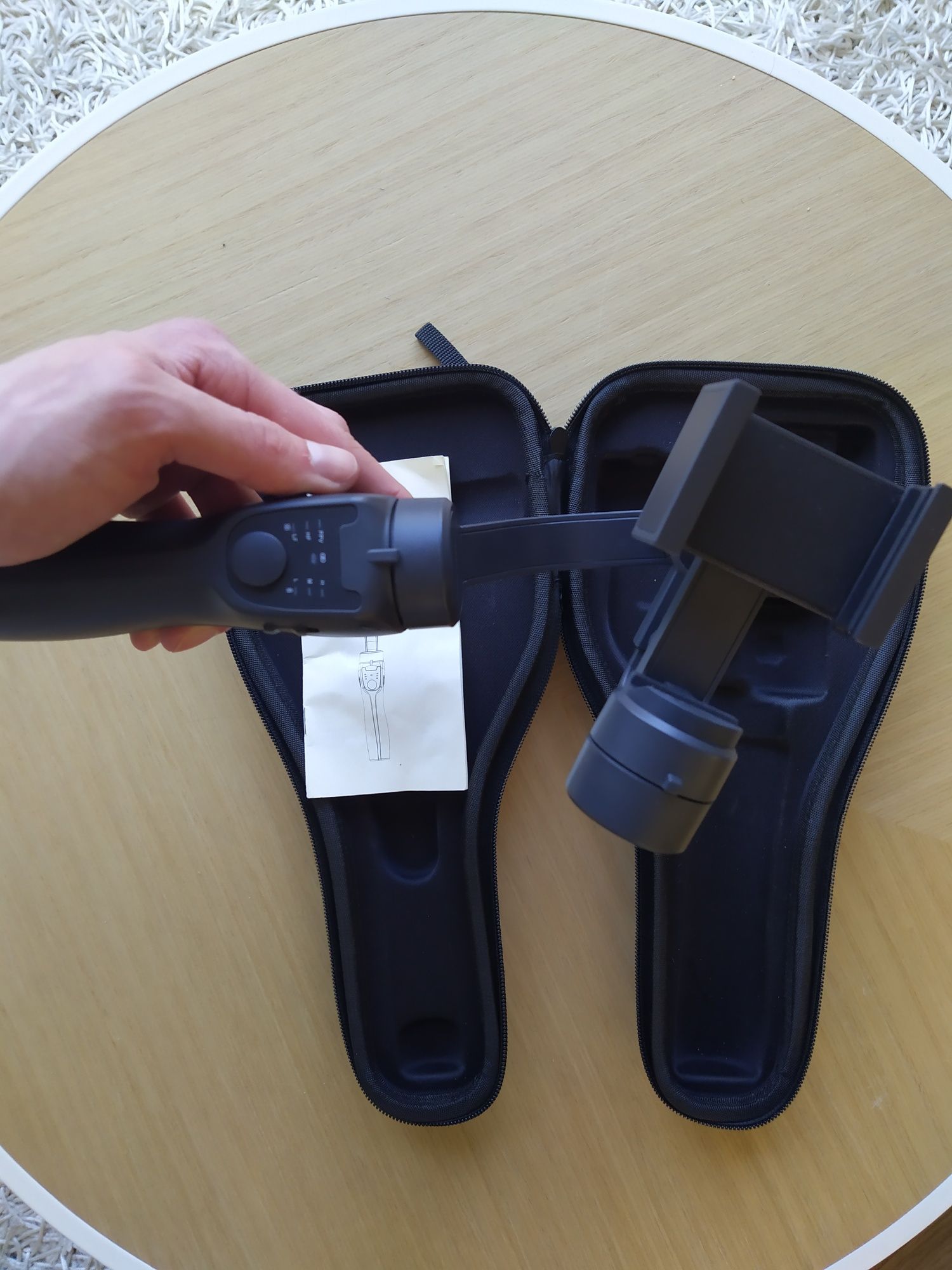 Sticker 3-Axis Gimbal para telemóvel