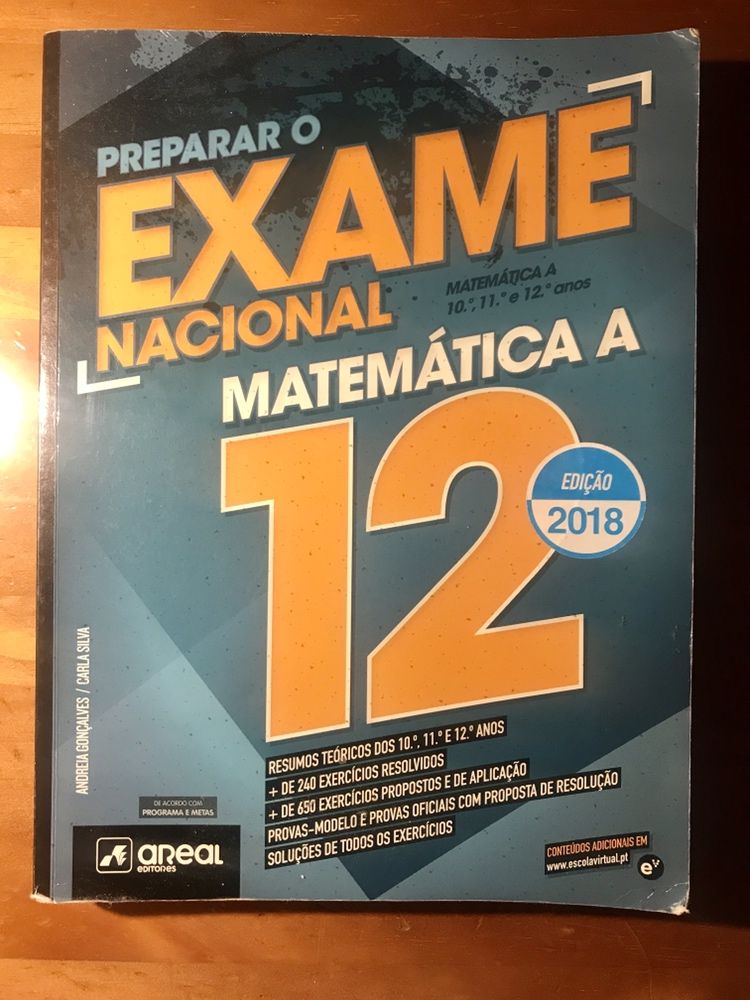 Exame Nacional - matematica A (12°ano)