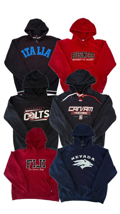 Lote 70x Hoodies/Sweatshirts