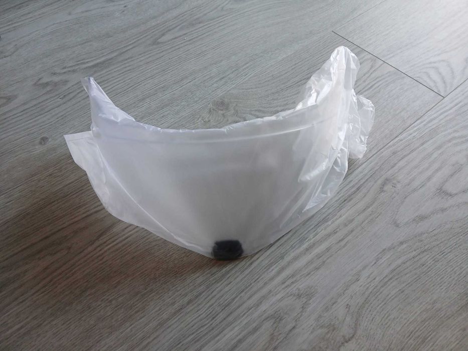 Viseira para capacete HJC - NOVA, na embalagem